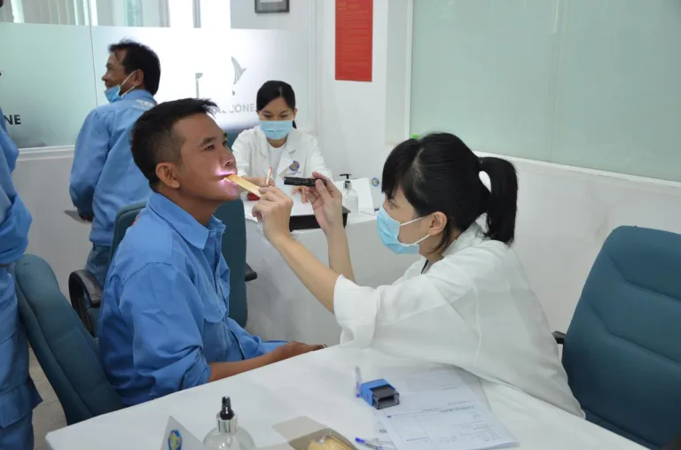 Hoạt động khám sức khỏe CBNV TTCIZ năm 2020. - Công Ty CP Khu Công Nghiệp Thành Thành Công (TTC IZ)