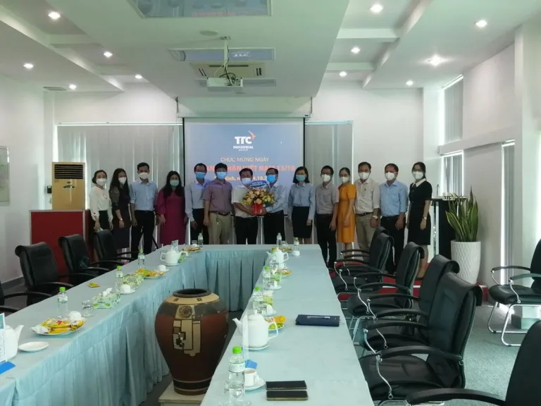 Sáng ngày 14/10/2021, Công ty Cổ phần Khu công nghiệp Thành Thành Công đã có buổi tiếp đón Ban Quản lý Khu kinh tế tỉnh Tây Ninh đến thăm và làm việc tại Khu công nghiệp Thành Thành Công. - Công Ty CP Khu Công Nghiệp Thành Thành Công (TTC IZ)