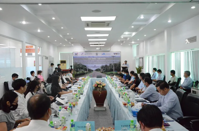 Hội thảo với chủ đề “TĂNG CƯỜNG NĂNG LỰC QUẢN LÝ MÔI TRƯỜNG VÀ CHUYỂN ĐỔI XANH TẠI KHU CÔNG NGHIỆP THÀNH THÀNH CÔNG - TỈNH TÂY NINH” - Công Ty CP Khu Công Nghiệp Thành Thành Công (TTC IZ)