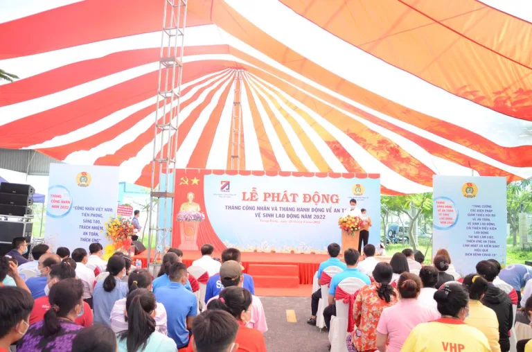 Tổng Công ty Bất động sản Công nghiệp Thành Thành Công đã tham gia giải Việt dã hưởng ứng Tháng Công nhân năm 2022 do Ban thường vụ Công đoàn Khu kinh tế tổ chức. - Công Ty CP Khu Công Nghiệp Thành Thành Công (TTC IZ)