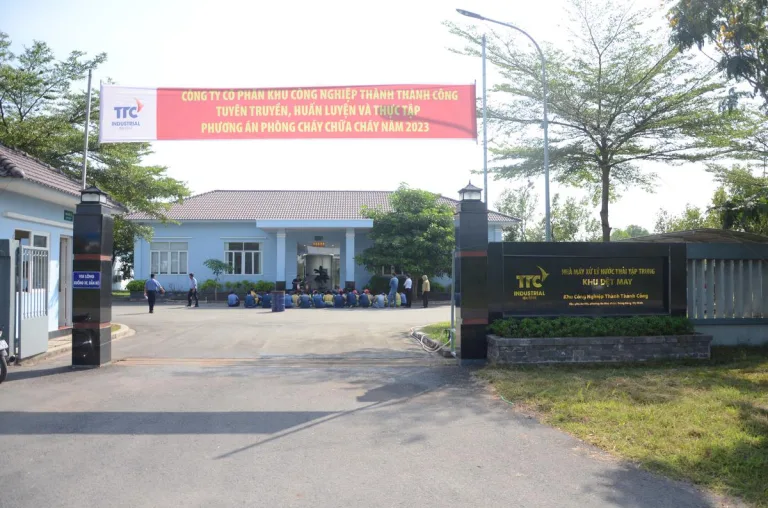 Tổ chức tuyên truyền diễn tập phòng cháy chữa cháy và cứu nạn cứu hộ tại trụ sở Tổng Công ty BĐS Công nghiệp Thành Thành Công - Công Ty CP Khu Công Nghiệp Thành Thành Công (TTC IZ)