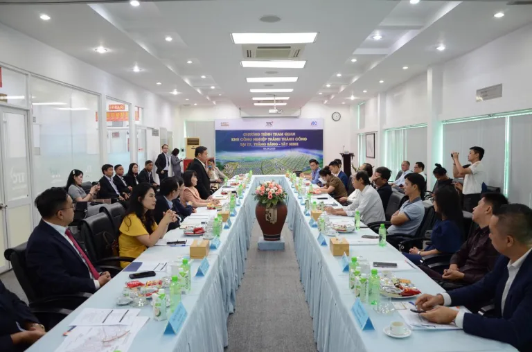 KẾT NỐI ĐẦU TƯ TẠI KHU CÔNG NGHIỆP THÀNH THÀNH CÔNG - Công Ty CP Khu Công Nghiệp Thành Thành Công (TTC IZ)