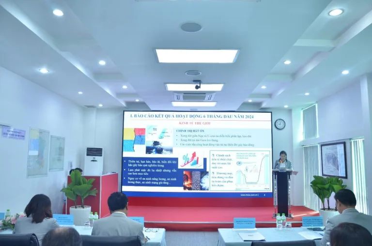 Hội nghị sơ kết TTC IR 2024: Kế hoạch doanh thu đạt 137% trong 6 tháng đầu năm. - Công Ty CP Khu Công Nghiệp Thành Thành Công (TTC IZ)