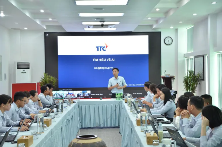 TTC IZ TỔ CHỨC CHƯƠNG TRÌNH ĐÀO TẠO “KIẾN THỨC CƠ BẢN VỀ AI” - Công Ty CP Khu Công Nghiệp Thành Thành Công (TTC IZ)