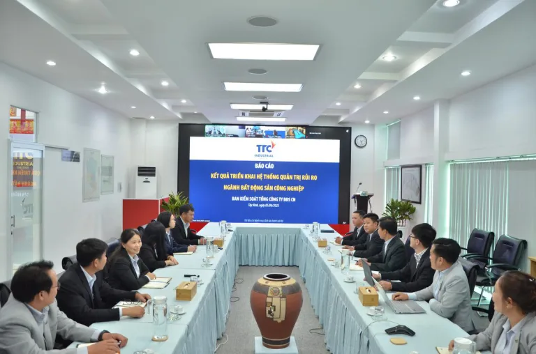 TTC IZ HOÀN TẤT GIAI ĐOẠN 1 CHƯƠNG TRÌNH QUẢN TRỊ RỦI RO: NỀN TẢNG VỮNG CHẮC CHO PHÁT TRIỂN BỀN VỮNG - Công Ty CP Khu Công Nghiệp Thành Thành Công (TTC IZ)