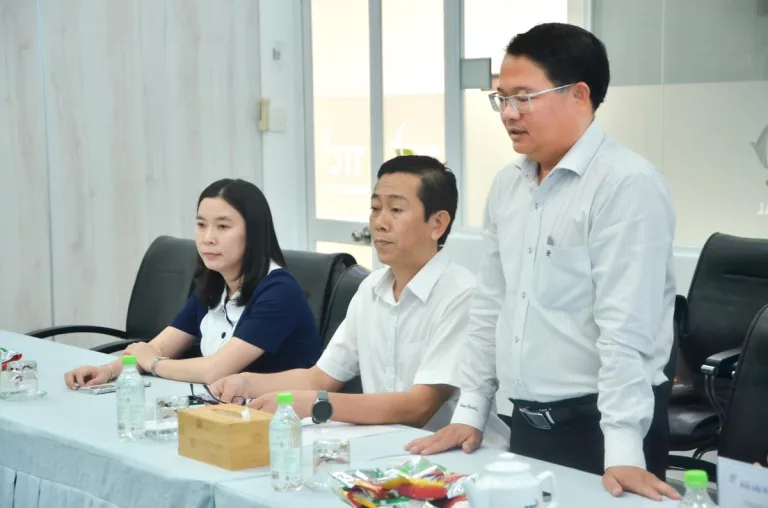 TTC IZ đón tiếp đoàn Lãnh Đạo Phường Trảng Bàng đến thăm và chúc mừng ngày Doanh Nhân Việt Nam - Công Ty CP Khu Công Nghiệp Thành Thành Công (TTC IZ)