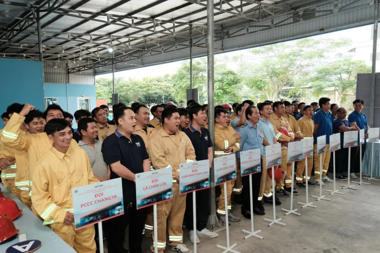 TTC IZ TỔ CHỨC HỘI THAO PCCC 2025: AN TOÀN ĐỂ PHÁT TRIỂN, CHỦ ĐỘNG ĐỂ THÀNH CÔNG - Công Ty CP Khu Công Nghiệp Thành Thành Công (TTC IZ)