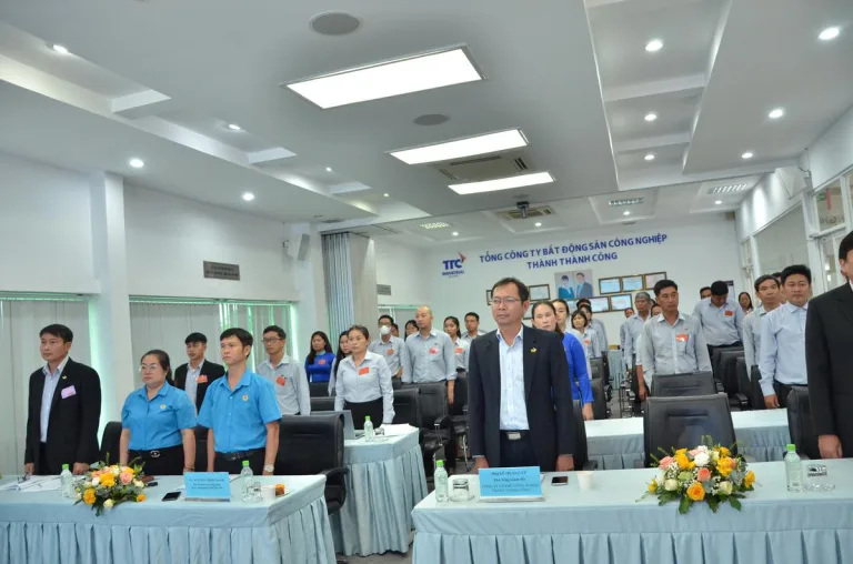 TTC IZ tổ chức Đại hội Công đoàn cơ sở lần thứ IV, nhiệm kỳ 2025 - 2030 - Công Ty CP Khu Công Nghiệp Thành Thành Công (TTC IZ)