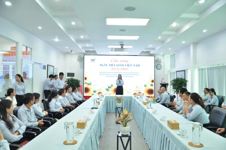 TTC IZ Chúc mừng ngày Nhà giáo Việt Nam 20/11 - Công Ty CP Khu Công Nghiệp Thành Thành Công (TTC IZ)