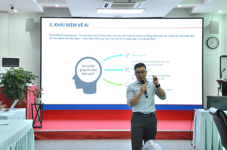 TTC IZ tổ chức đào tạo AI – đẩy mạnh năng lực số - Công Ty CP Khu Công Nghiệp Thành Thành Công (TTC IZ)