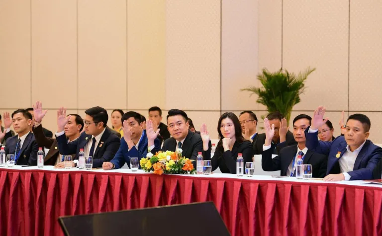 Anh Đặng Hồng Anh giữ chức Chủ tịch Hội Doanh nhân trẻ Việt Nam khóa VIII - Công Ty CP Khu Công Nghiệp Thành Thành Công (TTC IZ)