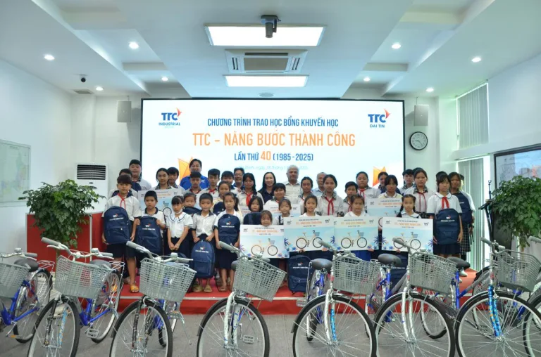 40 năm hành trình: TTC IZ – Nâng bước thành công - Công Ty CP Khu Công Nghiệp Thành Thành Công (TTC IZ)