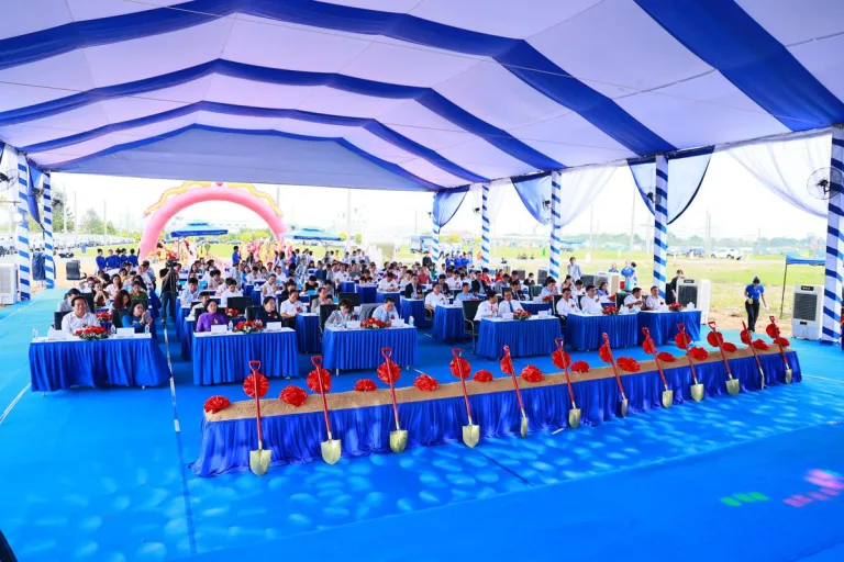 TTC IZ khởi công Nhà ở xã hội, không gian sống tử tế và bền vững - Công Ty CP Khu Công Nghiệp Thành Thành Công (TTC IZ)