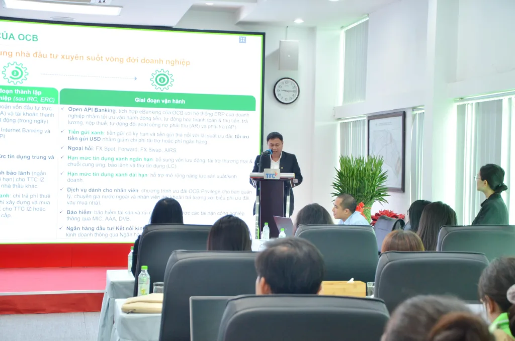 TTC IZ, OCB và IFC phối hợp chuyển đổi khu công nghiệp sinh thái theo tiêu chuẩn quốc tế - Công Ty CP Khu Công Nghiệp Thành Thành Công (TTC IZ) TTC IZ, OCB và IFC phối hợp chuyển đổi khu công nghiệp sinh thái theo tiêu chuẩn quốc tế - Công Ty CP Khu Công Nghiệp Thành Thành Công (TTC IZ)